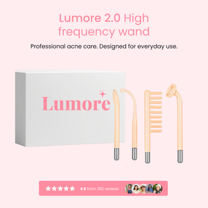 Lumoré 2.0 High Frequency Facial Wand